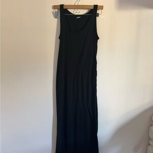 Old Navy Black Sleeveless Maxi Dress